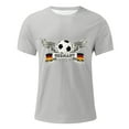 thumbnail image 5 of Playeras Deportivas Para Hombre, Camiseta De Fútbol Alemán Con Gráfico De Talla Grande, Camiseta Estampada De Manga Corta De Color Liso, 5 of 5