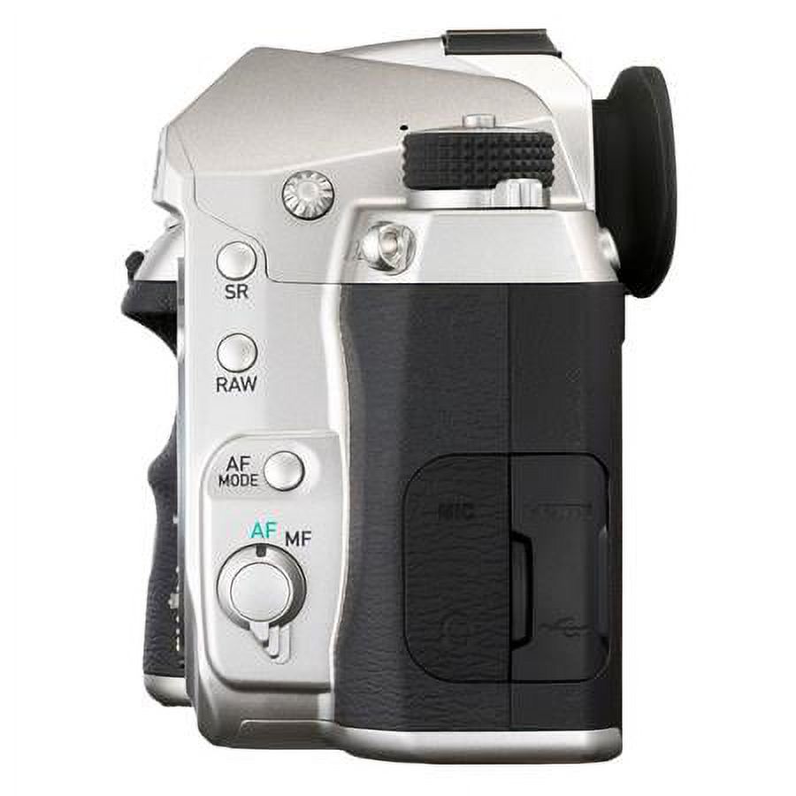 K-3 Mark III APS-C-Format DSLR Camera Body, Silver with Pentax HD PENTAX-D FA 70-210mm F4 ED SDM WR Lens - image 4 of 10