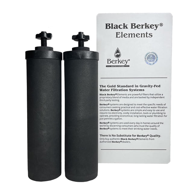 Filtro de agua Berkey Black Berkey Elements BB9-2 (juego de 2)