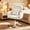 White, variant on SJZNOI Mid Back Swivel Adjustable Height Velvet Desk Chair, Rolling Vanity Chair for Home Office, Bedroom and Living Room, White