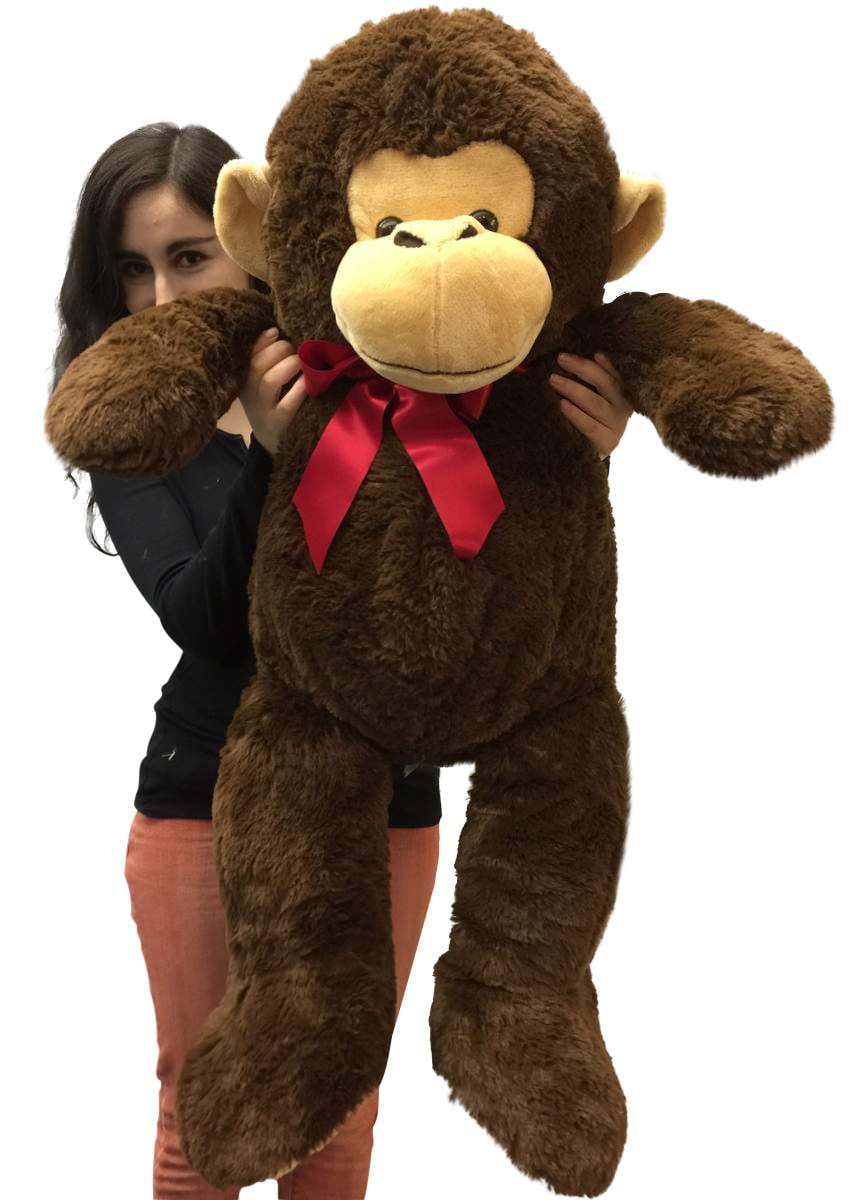 large plush monkey