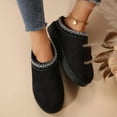 thumbnail image 3 of Women's Warm Soft Cotton Shoes - Indoor & Outdoor with Rubber Sole - Bedroom Slippers & Snow Boots, 3 of 10