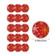 thumbnail image 3 of Vajilla navideña con copos de nieve rojos | Platos, vasos y servilletas de papel de 18 y 23 cm | Vajilla desechable festiva para reuniones navideñas, 3 of 5