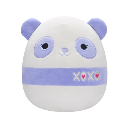 Squishmallows 12 inch Prescott Purple Panda - Child's Ultra Soft Plush Toy