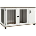 thumbnail image 2 of PawHut Dog Crate Furniture, Side or End Table w/ Door for Medium Large Dogs, 2 of 9