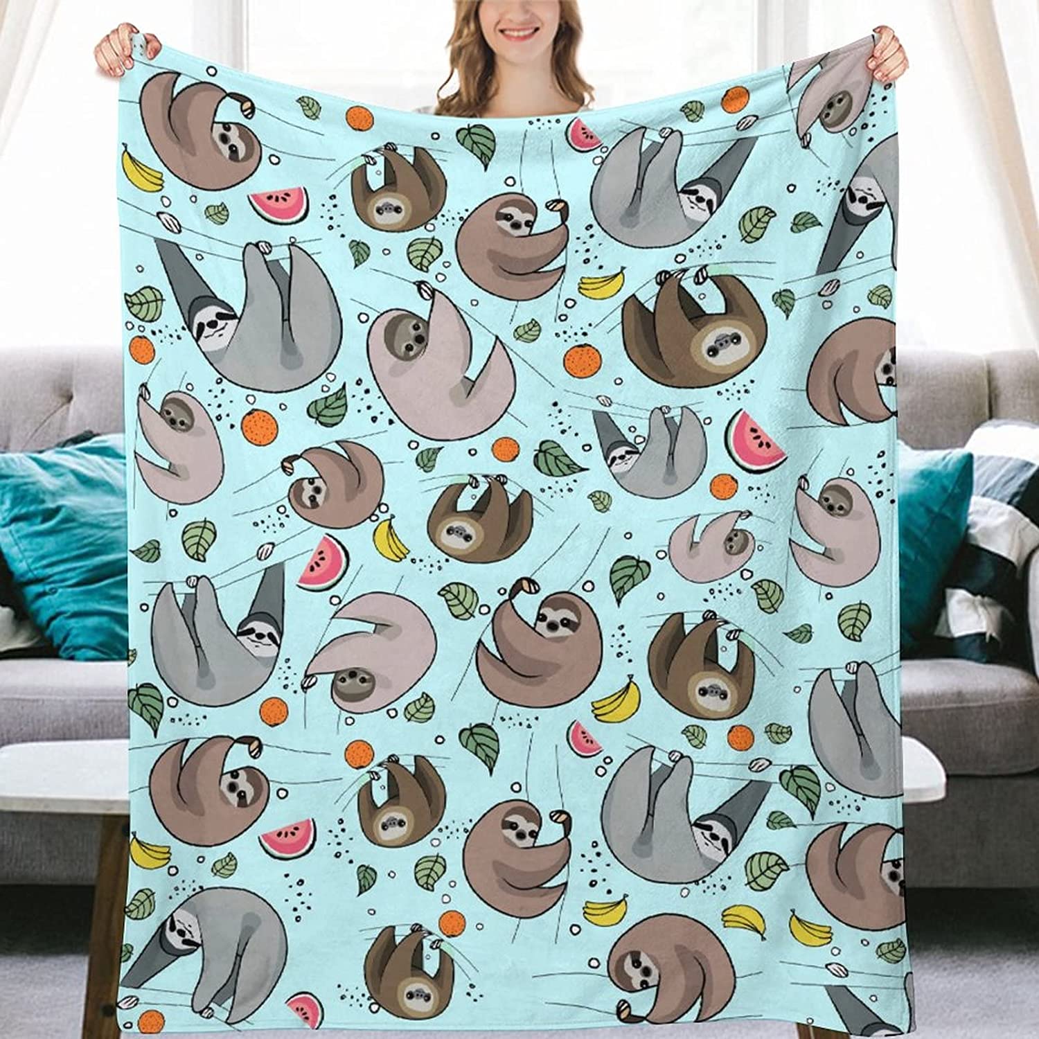 Sloth Blanket for Kids Boys Girls Baby Teen Sloth Gift, Super Soft Warm  Kids Blanket Lightweight Throw Blankets for Couch Bedding Sloth Decor (Sloth,  60x50) - Walmart.com