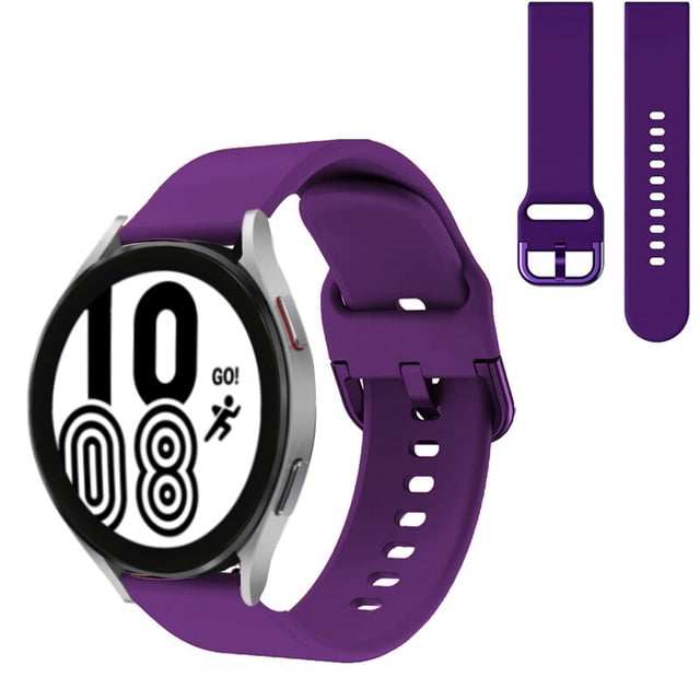 Correa de silicona para Samsung Galaxy watch 5/4 44mm 40mm/5 pro 45mm/Classic 46mm 42/Active 2 20/22mm pulsera huawei gt 2/3pro band Tan Jianjun unisex