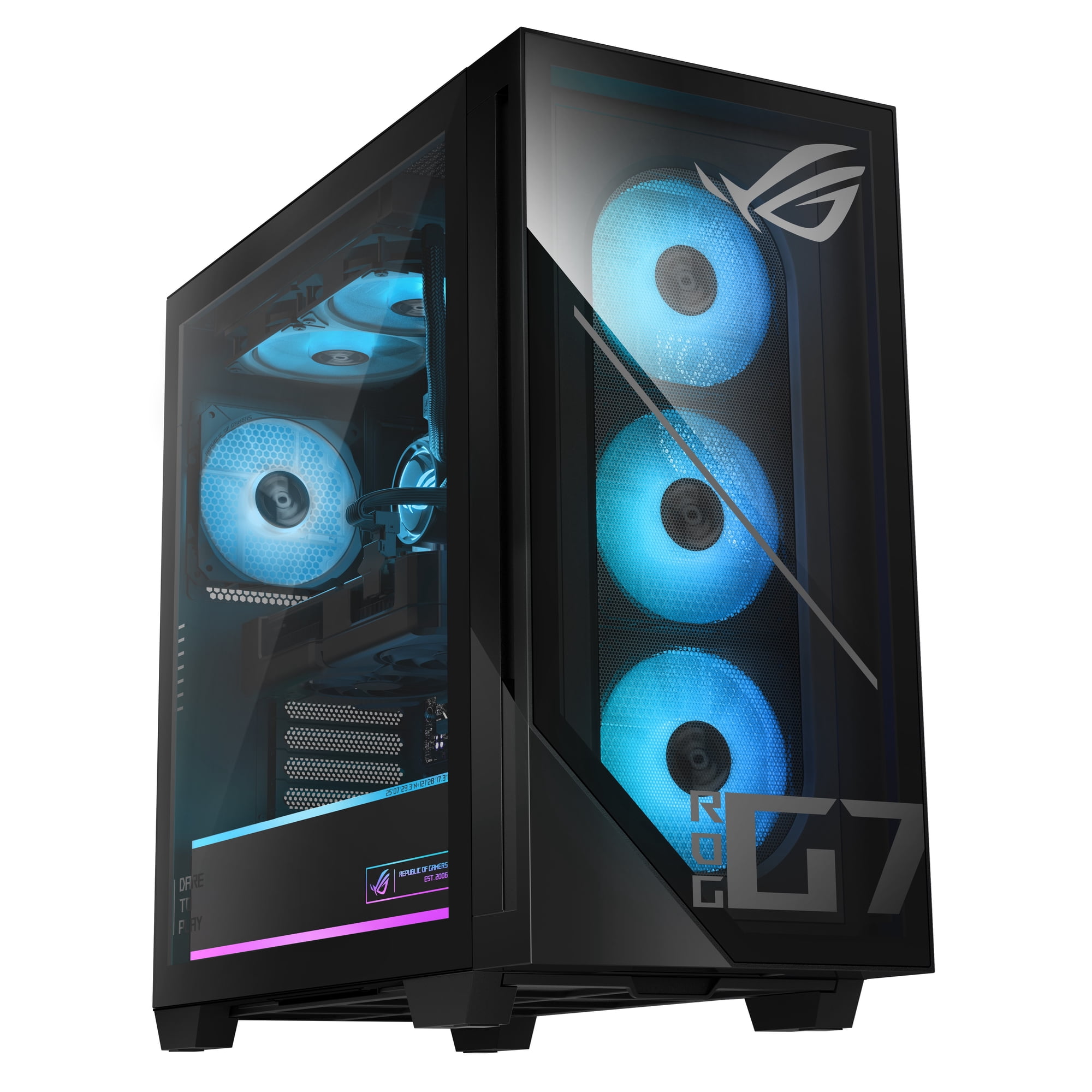 ASUS ROG G700 (2025) Gaming Desktop PC, Intel® Core™ Ultra 7 265F, NVIDIA® GeForce RTX™ 5070, 1TB SSD, 32GB RAM, Windows 11 Pro, G700TF-XS776