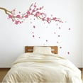 thumbnail image 4 of Large Japanese Cherry Blossom Tree Branch Vinyl Decal Wall Sticker | Girls Flowery Room Décor, 4 of 4