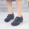 thumbnail image 2 of Women Sandals clearance for Juebong Women’s Sandal I Slip Resistant Closed-Toe Leather Sandal for Casual, Everyday, 2 of 4