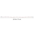 thumbnail image 4 of Shisuyan Eyeglasses Chains Acrylic 2Pcs 27.90X0.20X0.20 Inch, 4 of 9