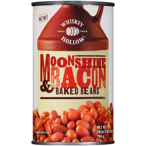 Whiskey Hollow Moonshine & Bacon Baked Beans, 28 oz by Del Monte Foods