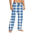 thumbnail image 4 of purcolt Mens Pajama Pants, Lightweight Sleep & Lounge Pj Bottoms Soft Sleepwear Pjs with Pockets & Drawstring (Big and Tall), 4 of 9