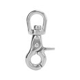 thumbnail image 2 of Trigger Snap Hook, Swivel Clasps Lanyard Snap Hook 360 Rotation Anti Rust  for Keychain for Dog Leash for DIY Bags, 2 of 7