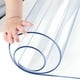 thumbnail image 1 of 1.5mm Mantel Individual de PVC Transparente, Resistente al Agua y al Aceite, Ideal para Mesas de Comedor, Mesas de Café, Escritorios y Tocadores, 1 of 7