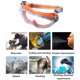 thumbnail image 5 of Gafas de protección para los ojos Anti-UV Moto Gafas a prueba de viento A prueba de polvo Montar Esquí JShteea El nuevo, 5 of 9