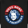 thumbnail image 3 of Golden Girls - President Rose - Men's Crew Neck Fleece Pullover, 3 of 5