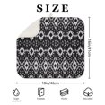 thumbnail image 4 of Eco-friendly bohemian dish drying mat 16x18 Inch featuring plush microfiber, washable and reusable, perfect for sustainable living, 4 of 7