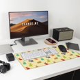 thumbnail image 6 of Cauagu Colorful Rabbit for Large Mouse Pad,XXL Extended Gaming Mouse Mat Long Extended Desk Mat Big Desk Pad Mat(16 x 29.5in) for Work/Game/Office/Home, 6 of 8