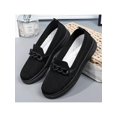 thumbnail image 2 of Women Slip On Flat Shoes Breathable Walking Shoes Knit Loafers Flats, 2 of 4
