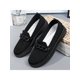 thumbnail image 2 of Women Slip On Flat Shoes Breathable Walking Shoes Knit Loafers Flats, 2 of 4