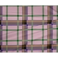 thumbnail image 4 of oneOone Polyester Lycra Fabric Tartan Check Print Sewing Fabric BTY 56 Inch Wide, 4 of 4