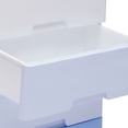 thumbnail image 5 of Wuzstar 5-Tier Plastic Storage Dresser Cabinet,Stackable Vertical Clothes Storage Tower for Hallway Bedroom(Gradient Blue), 5 of 10