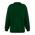 thumbnail image 5 of Duoif Fall Sweatshirts for Women Oversized Solid Color Sweatshirt - Women's Loose Pullover Womens Sweatshirt Bronze XXXL, 5 of 5