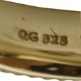 thumbnail image 4 of 925 Sterling Silver Gold Plated Stackable Ring Fancy/, 4 of 8