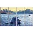 thumbnail image 2 of Lake in Glacier National Park - Large Seashore Canvas Print, 2 of 3