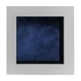 thumbnail image 2 of 4x4 Shadow Box Frame In White With A 1 3/4" Usable Depth Includes Navy Blue Suede Acid-Free, 2 of 6