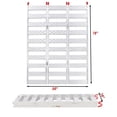thumbnail image 3 of TEQIN Loading Truck Ramp 1500lbs Capacity, 77" x 54", Trip-Fold Ramps with Treads,Folding Aluminum Punch Hole Surface, Folding Ramp Truck Loading Ramps for Motorcycles, ATV, Trucks, Snow Blowers, 3 of 12