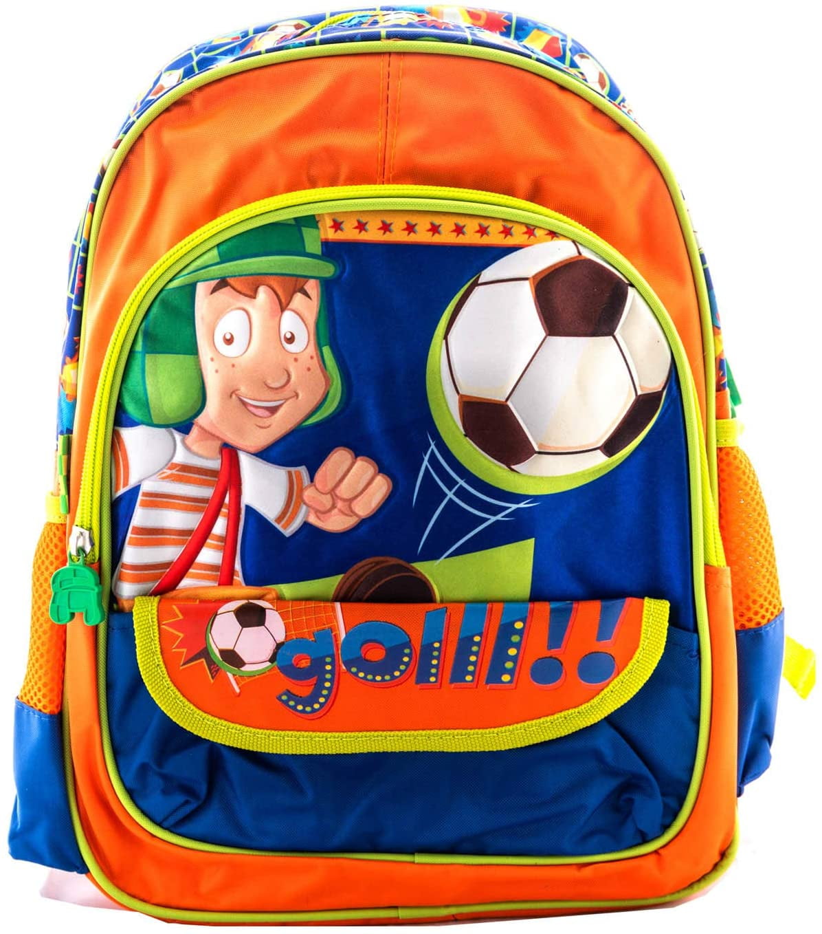 El Chavo Dark Blue Backpack School Book Bag Backpack 16" for Kids 
