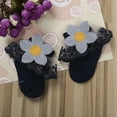 thumbnail image 5 of xiaxaixu Baby Girls Ruffle Socks Eyelet Frilly Lace Ankle Socks, 5 of 5
