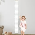 thumbnail image 4 of TIELUTT Growth Chart For Kids Canvas Height Chart Ruler Removable Hanging Wall Ruler Measurement Angle Clamps 30 Table Saw Track Table Saw Extension Rigid Digital Measuring Tape Stud Decking Board, 4 of 6