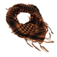 thumbnail image 1 of Scarf Unisex Lightweight Plaid Pattern Cotton Keffiyeh Scarf for Winter, 1 of 11