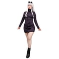 thumbnail image 5 of DAZCOS Gojo Satoru - Vestido ajustado con gafas para mujer, disfraz de Cosplay, vestido morado, disfraz de Gojo Satoru, versión femenina, 5 of 5