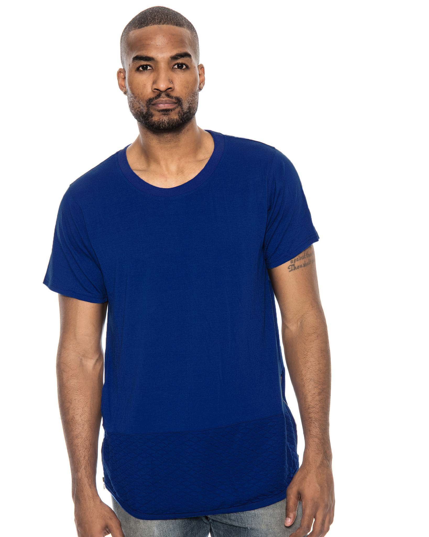 longline zip t shirt