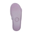 thumbnail image 5 of Popeez Girls's Lovely Pom-Pom House Slipper 4/5, Purple, 5 of 5