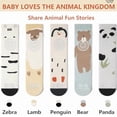 thumbnail image 6 of Unisex Baby Craling Socks,Cute Baby Knee High Socks for Infant and Toddlers to Crawl, 6 of 7