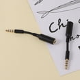 thumbnail image 3 of MIANGASTORE 2PCS 3.5mm Stereo Audio Male to Female Extension Cables Earphone Extension Lines for Phone Tablet Media Player, 3 of 8
