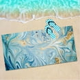 thumbnail image 7 of EUDIDV Absorbent Microfiber Beach Towel Super,Lightweight Special Pattern Bath Towel, Sandproof Beach Blanket,Multi-Purpose Towel For Travel Swimming Pool Camping 27.56x55.12in Quick Dry, 7 of 7