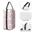 thumbnail image 3 of Goofa Cute Rabbit Printed Toiletry Bag with Handle,Large Capacity Travel Makeup Cosmetic Bag for Women, Carry on Airport Airline Compliant Bag, 3 of 9