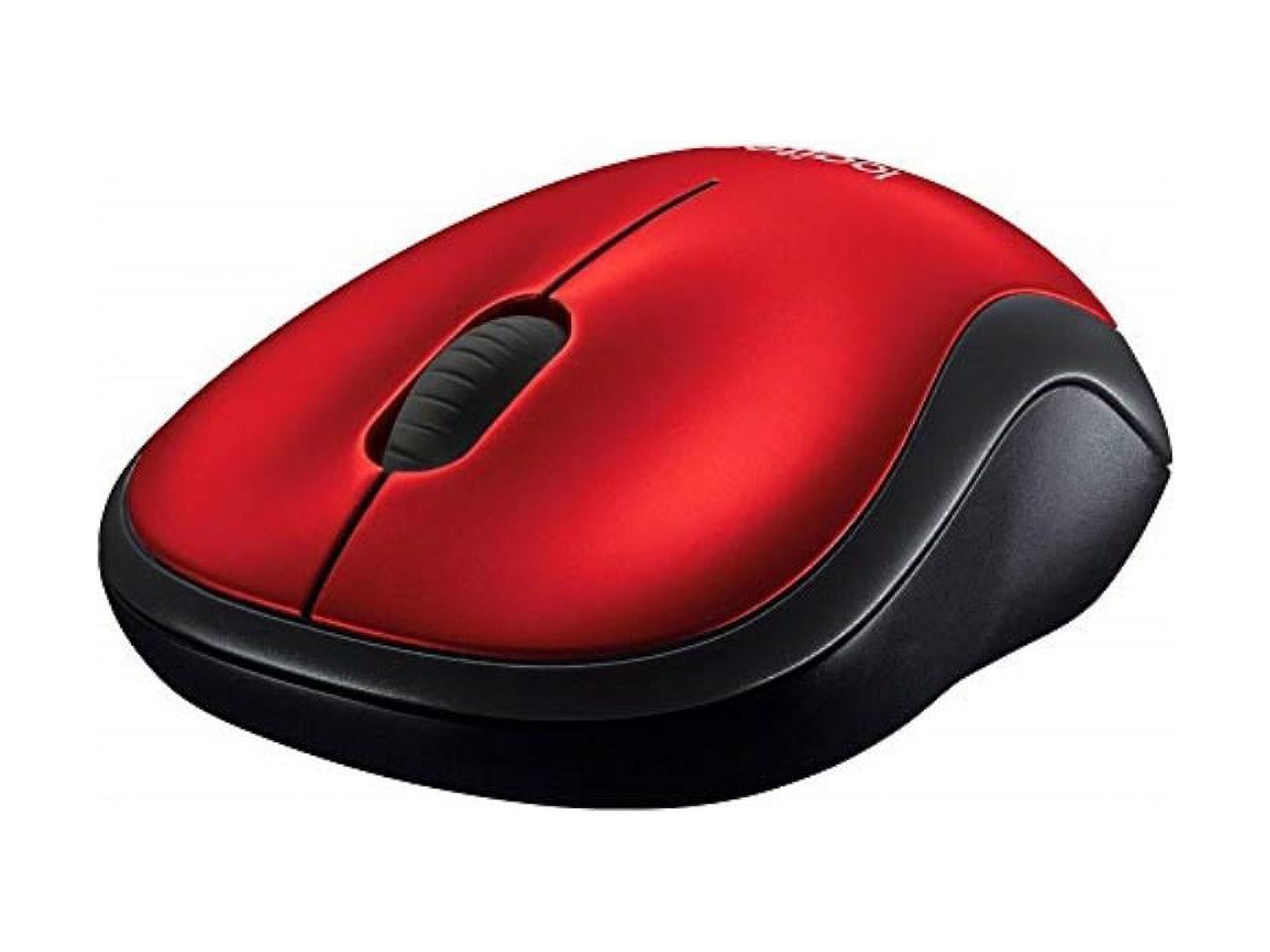 Logitech M185 Wireless Mouse, 2.4GHz with USB Mini Receiver, Ambidextrous, Red - image 5 of 15