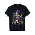 thumbnail image 1 of Mardigator Mardi Gras Crocodile costume Mardi Gras T-shirt for men, 1 of 5