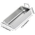 thumbnail image 5 of Joernso Serving Trays Non-stick Multifunctional Stainless Steel Rectangle Metal Tray for Kitchen, 5 of 8