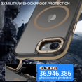 thumbnail image 3 of Funda para Celular BENTOBEN iPhone 16e 6.1" MagSafe Slim Mate, 3 of 8