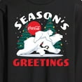 thumbnail image 3 of Coca-Cola - Seasons Greetings Polar Bears - Men's Long Sleeve T-Shirt, 3 of 5