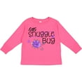 thumbnail image 3 of Inktastic Little Snuggle Bug Purple Beetle Boys or Girls Long Sleeve Toddler T-Shirt, 3 of 5