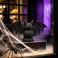 thumbnail image 2 of STIJGGN Halloween Bat Decorations, 3D Home Decoration Printed Ornament, Gothic Black Handmade, for Shelf, Fireplace, Entryway, Coffee table, Party mantel, Home Halloween Decor Gift, 2 of 3